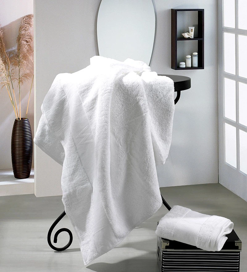 100% Combed Cotton White Terry Hand Towel For Hotel Plain Or Dobby suppliers